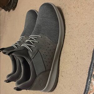 Skechers Men's Charcoal Gray Sneakers